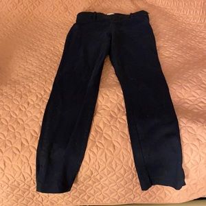 Blue slacks, size 6